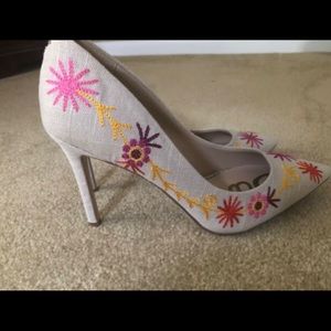 Sam Edelman floral shoe